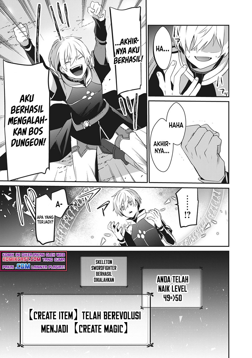 Teihen Boukensha da kedo Mahou wo Kiwamete Miru Koto ni Shita. Munou Skill kara Kami Skill ni Shinka Shita “Mahou Souzou” to “Item Sakusei” de Musou Suru Chapter 01 Gambar 24