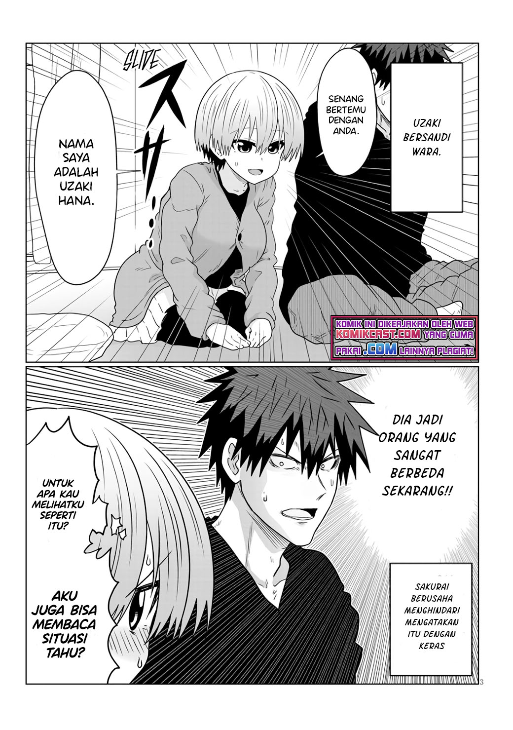 Uzaki-chan wa Asobitai! Chapter 76 Gambar 4