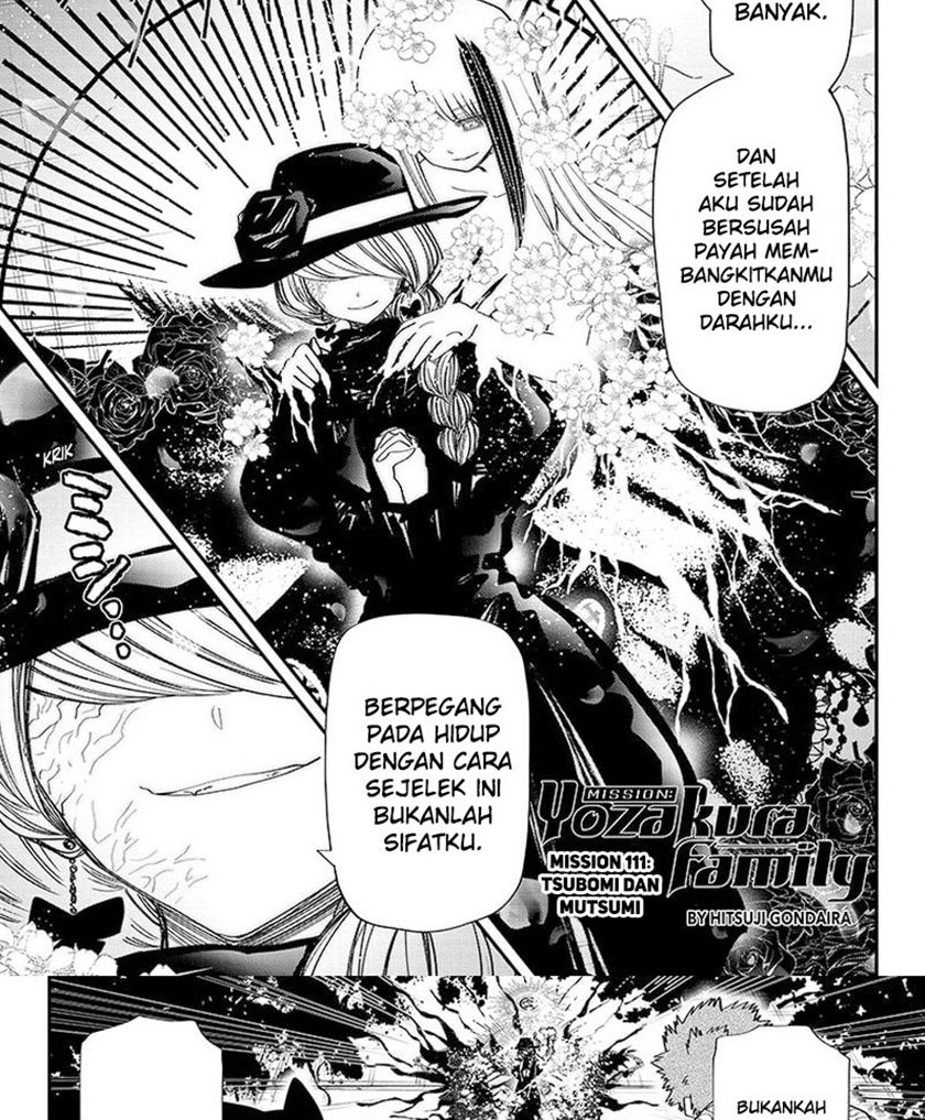 Baca Mission: Yozakura Family Chapter 111 Gambar 2