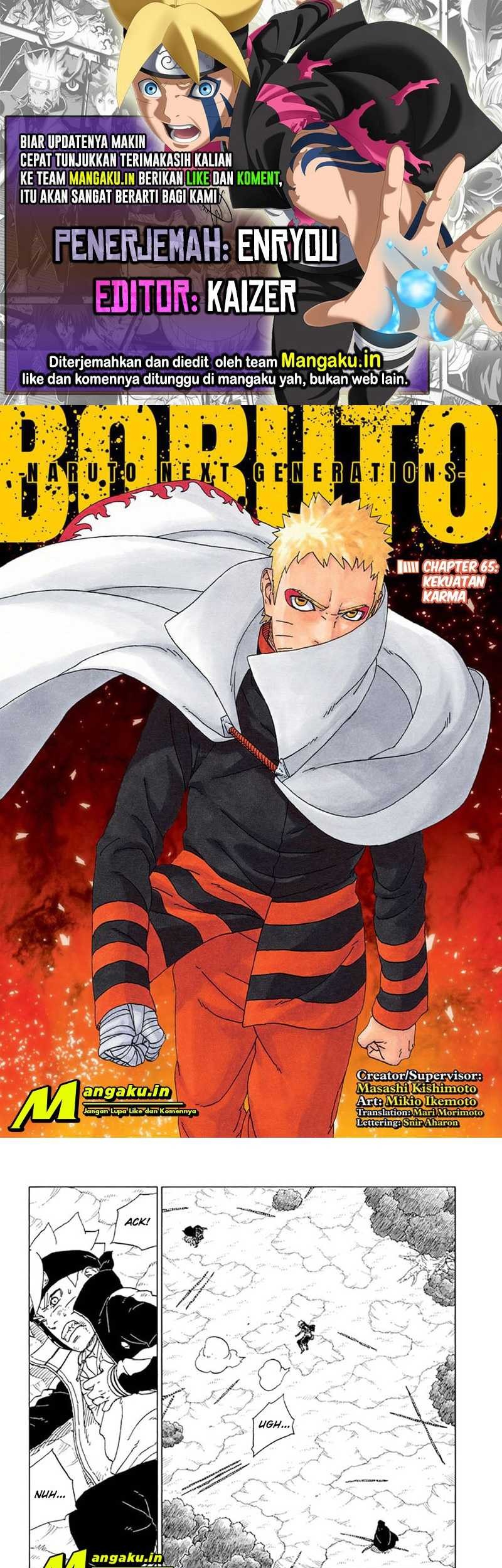 Baca Komik Boruto Chapter 65.1 Gambar 1
