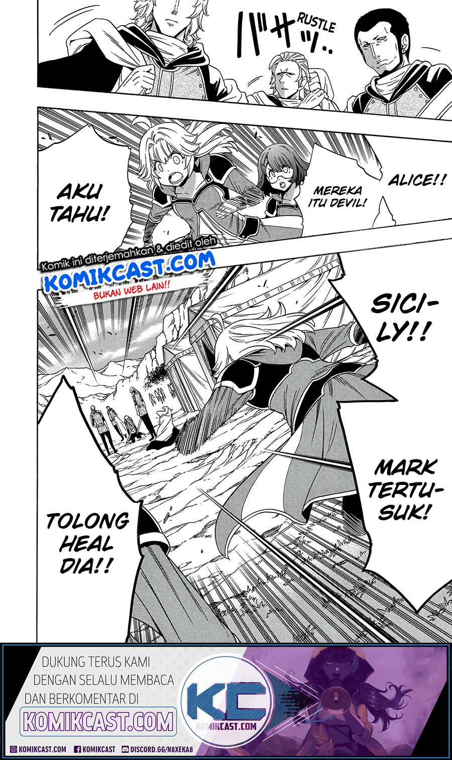 Kenja no Mago Chapter 63 Gambar 3