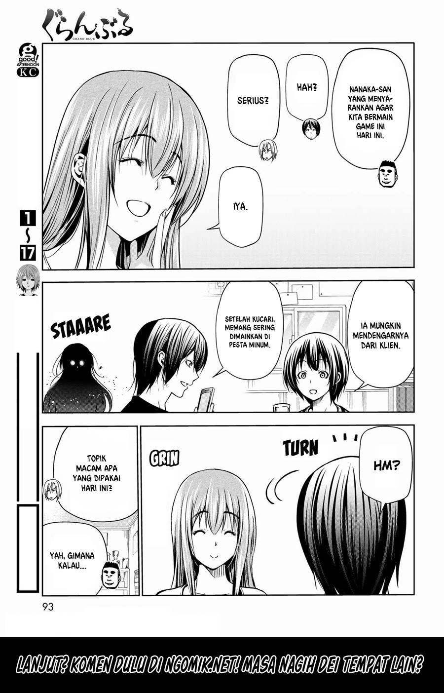Grand Blue Chapter 70.1 Gambar 4
