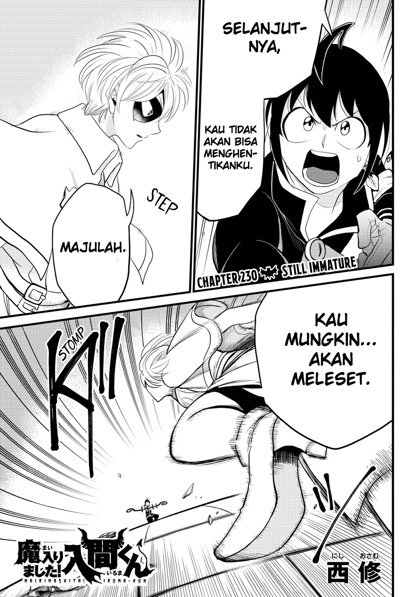 Baca Komik Mairimashita! Iruma-kun Chapter 230 Gambar 1