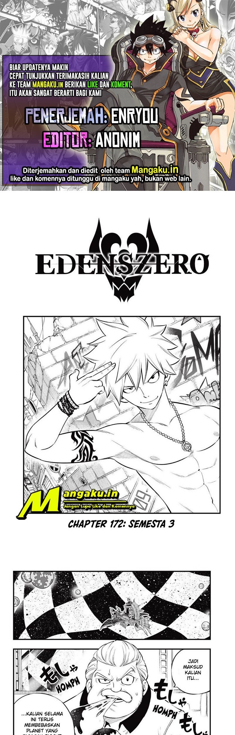 Baca Komik Eden's Zero Chapter 172 Gambar 1