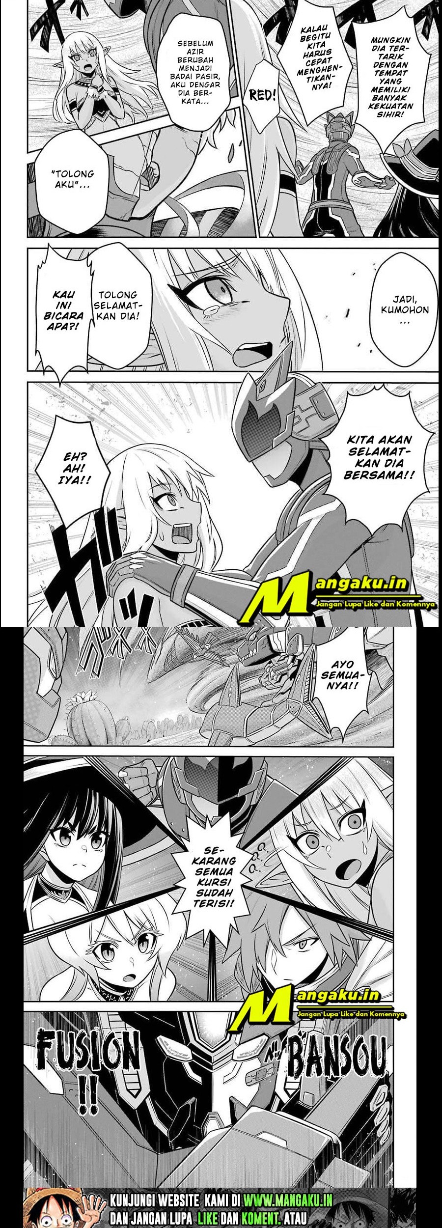 The Red Ranger Becomes an Adventurer in Another World Chapter 12.2 Gambar 11