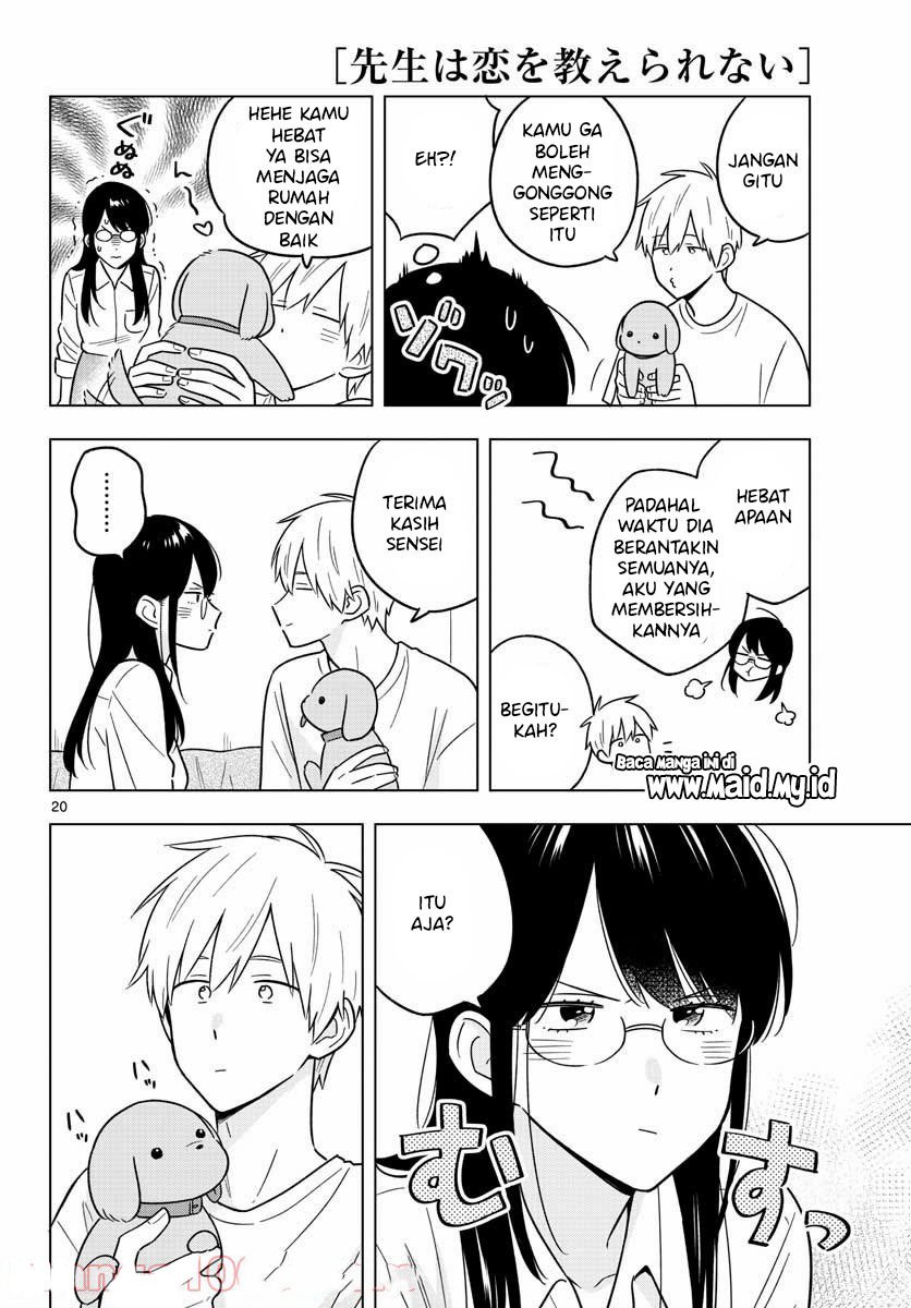 Sensei wa Koi wo Oshierarenai Chapter 43. Gambar 22