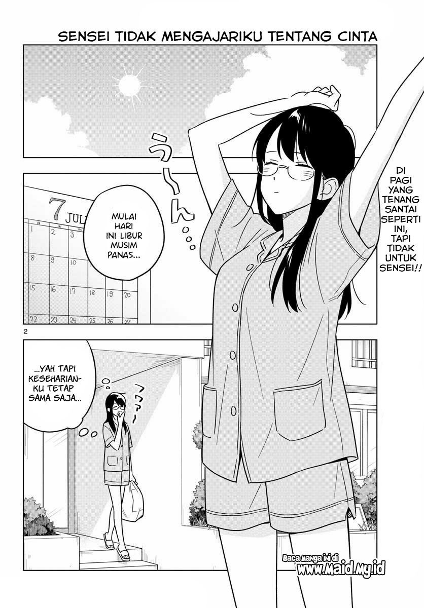 Sensei wa Koi wo Oshierarenai Chapter 43. Gambar 4
