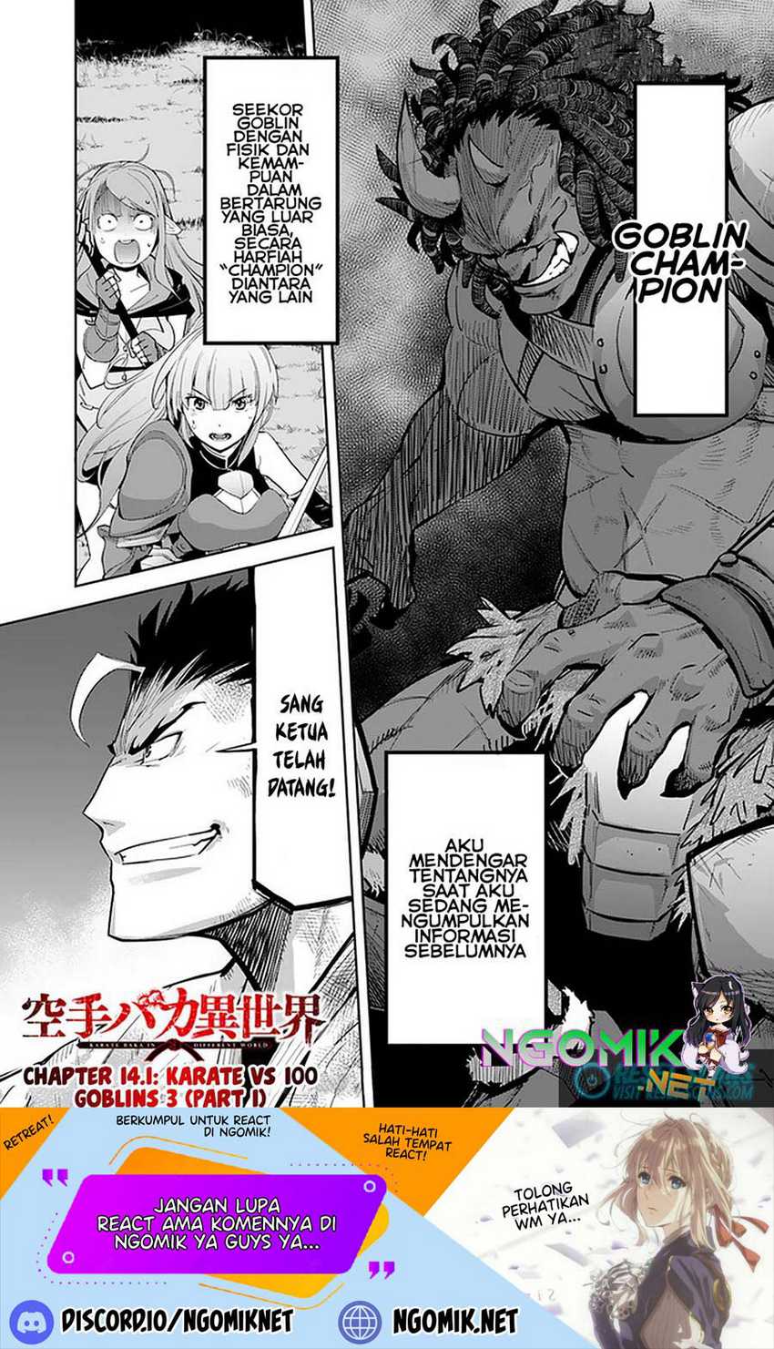 Baca  Karate Baka Isekai Chapter 14.1 Gambar 2