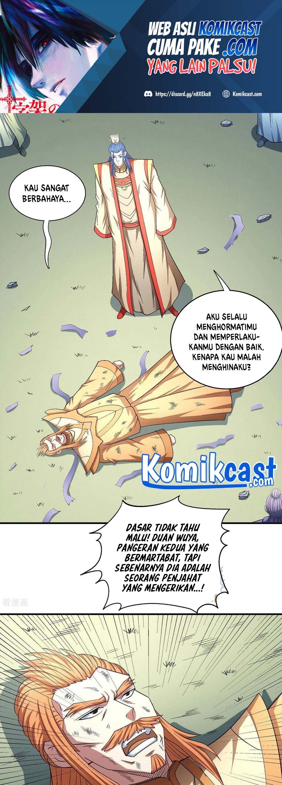 Baca  God of Martial Arts Chapter 147.2 Gambar 2
