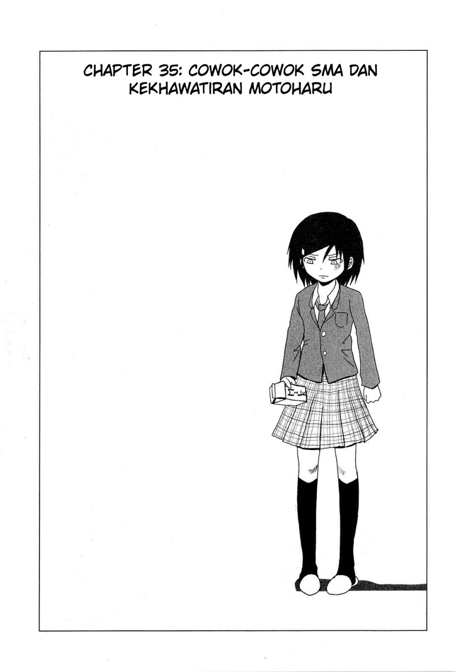 Baca Danshi Koukousei no Nichijou Chapter 35 Gambar 2