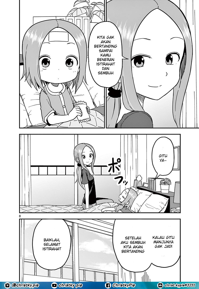 Karakai Jouzu no (Moto) Takagi-san Chapter 95 Gambar 8