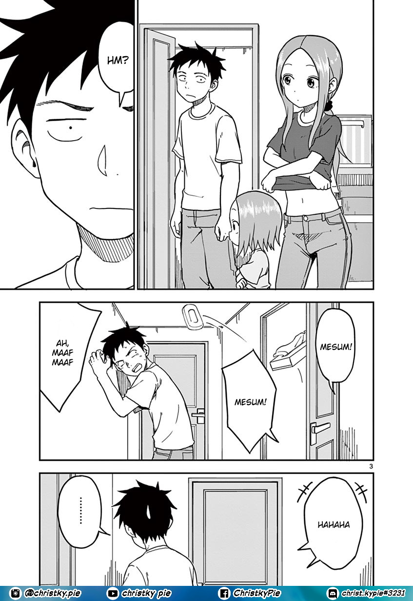 Karakai Jouzu no (Moto) Takagi-san Chapter 94 Gambar 3