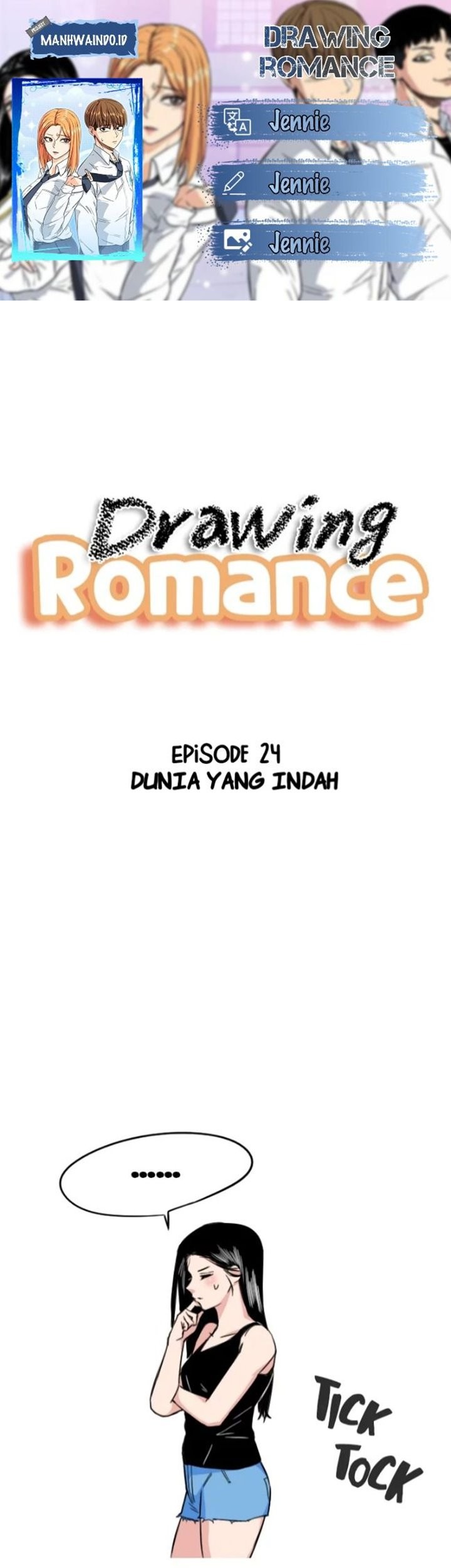 Baca Komik Drawing Romance Chapter 24 Gambar 1
