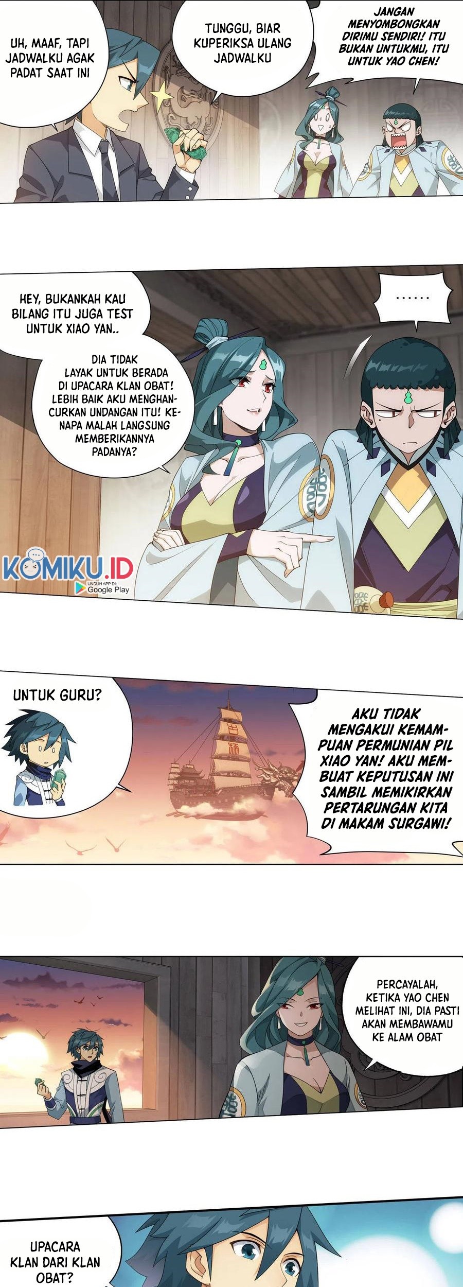 Battle Through the Heavens Chapter 356 Gambar 34