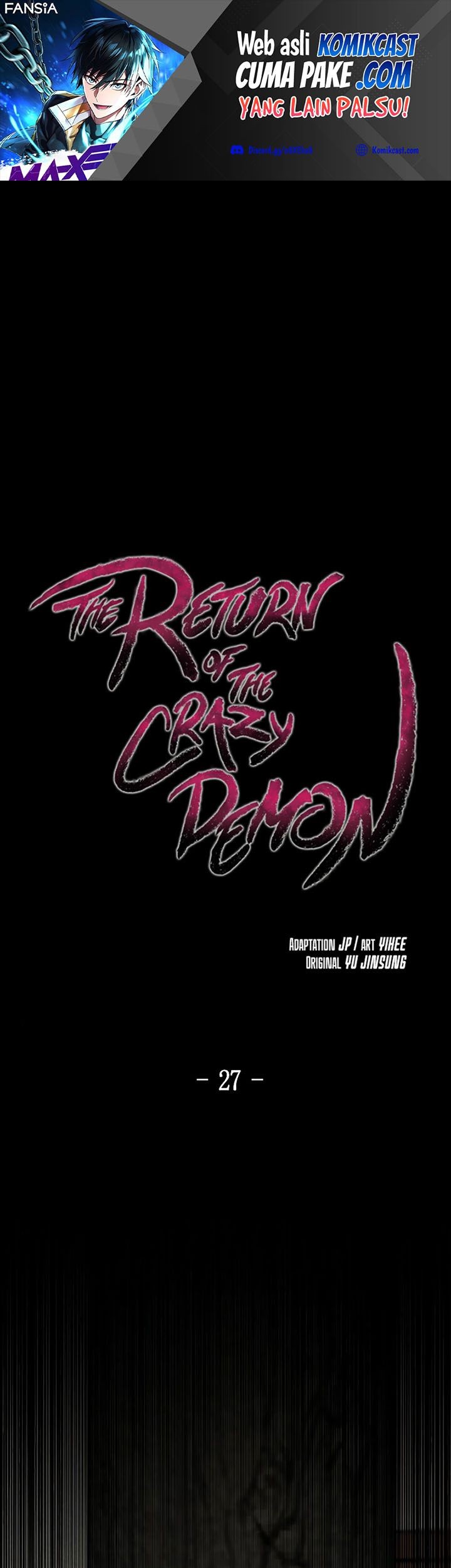 Baca Return of the Mad Demon Chapter 27 Gambar 2