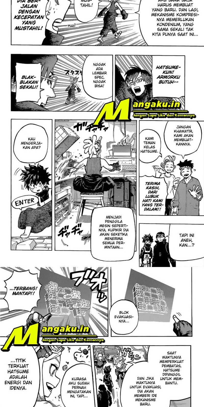 Boku no Hero Academia Chapter 339 Gambar 4