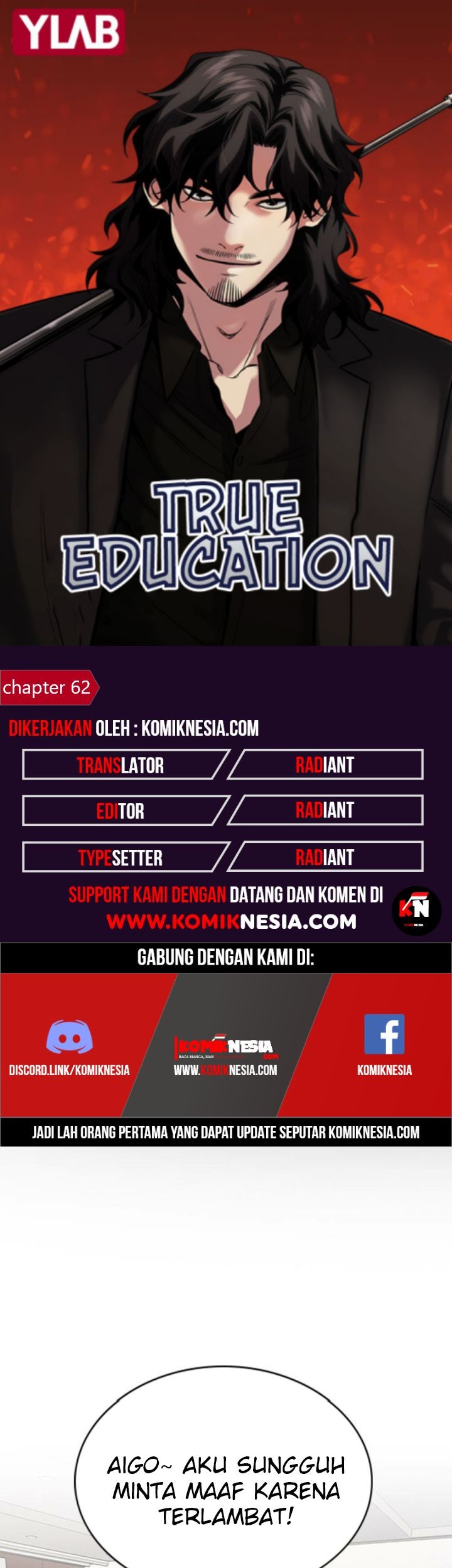 Baca Komik True Education Chapter 62 Gambar 1