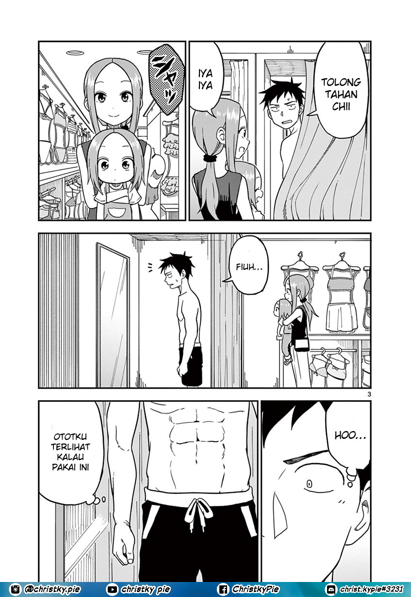 Karakai Jouzu no (Moto) Takagi-san Chapter 96 Gambar 3