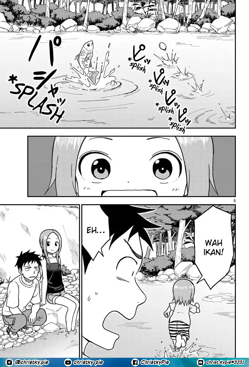 Karakai Jouzu no (Moto) Takagi-san Chapter 95.5 Gambar 5
