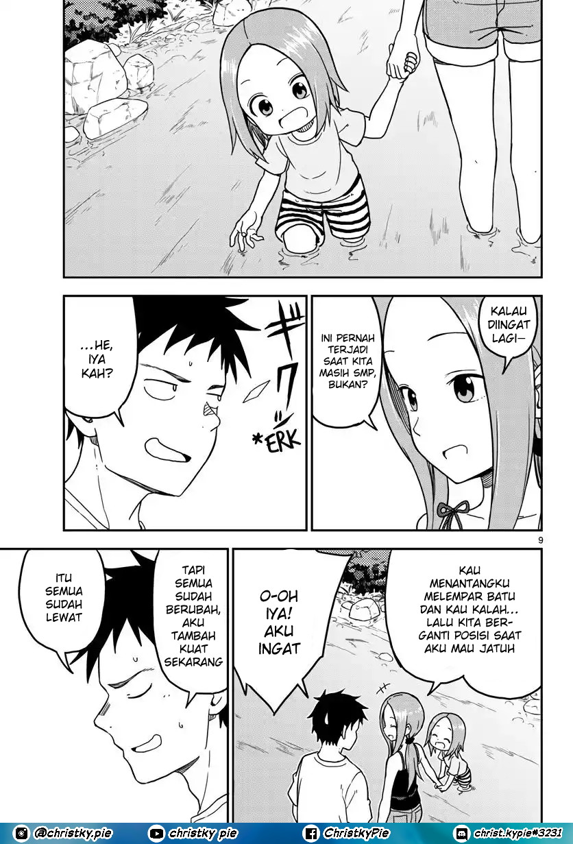 Karakai Jouzu no (Moto) Takagi-san Chapter 95.5 Gambar 9