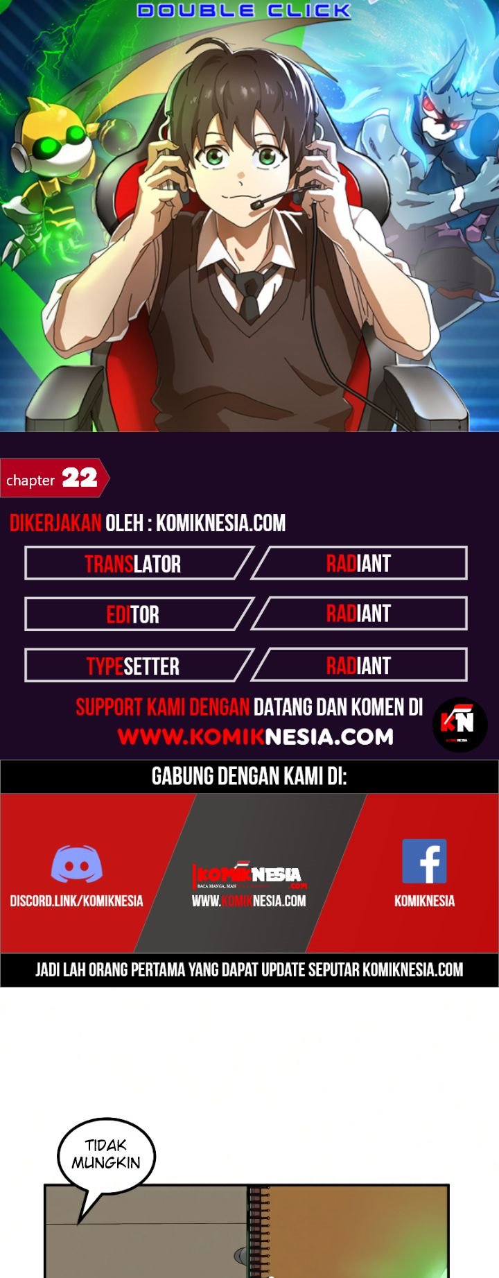 Baca Komik Double Click Chapter 22 Gambar 1