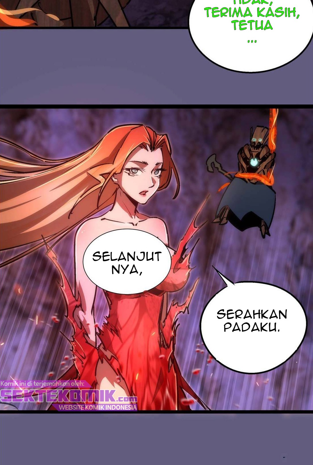 I’m Not The Overlord Chapter 68 Gambar 34