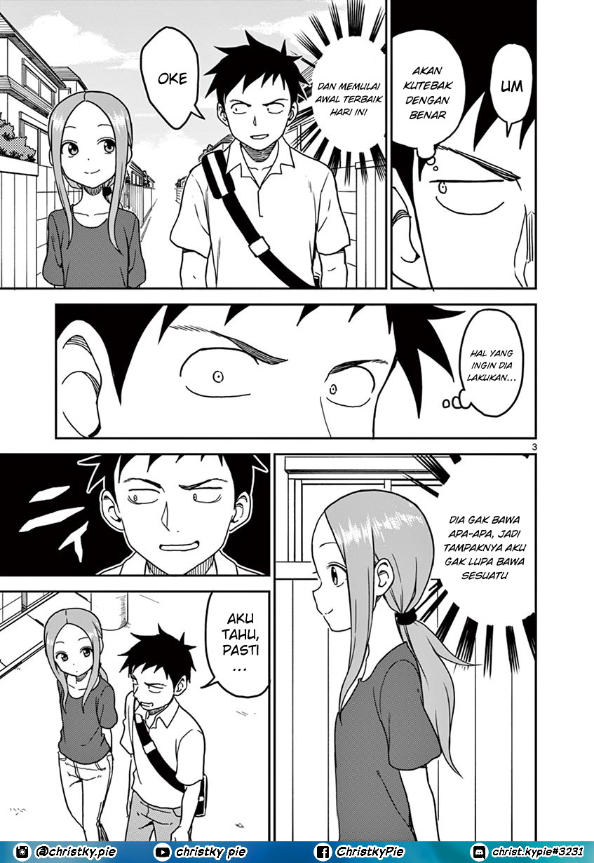 Karakai Jouzu no (Moto) Takagi-san Chapter 99 Gambar 3
