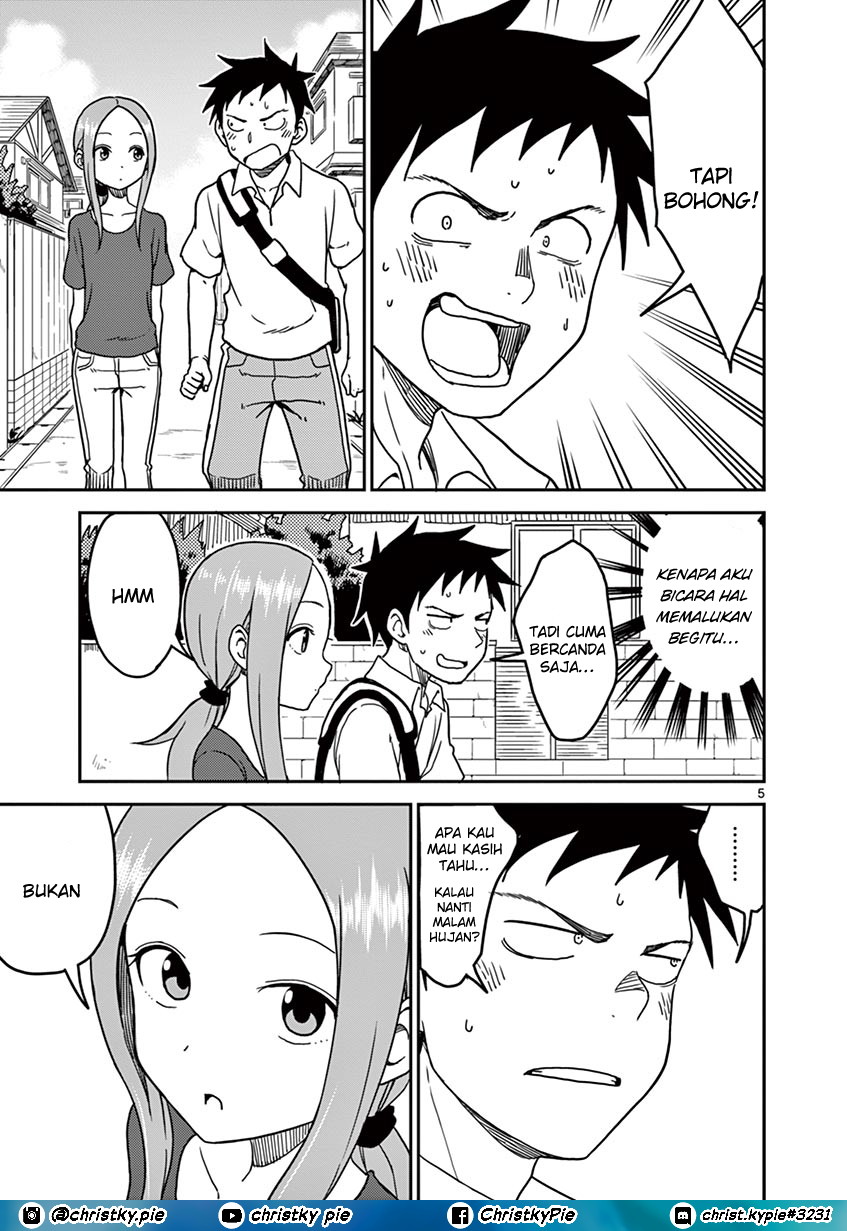 Karakai Jouzu no (Moto) Takagi-san Chapter 99 Gambar 5