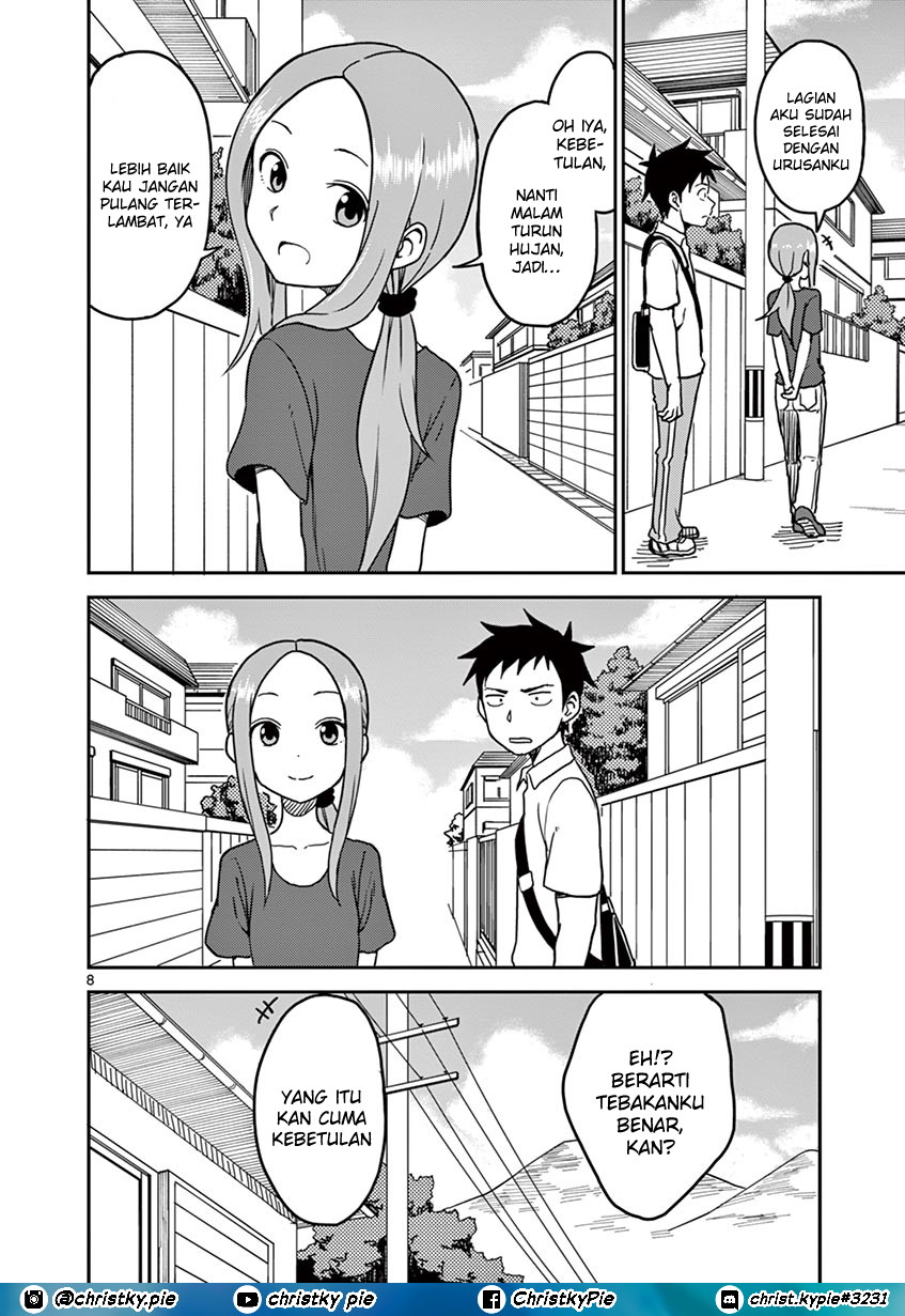 Karakai Jouzu no (Moto) Takagi-san Chapter 99 Gambar 8