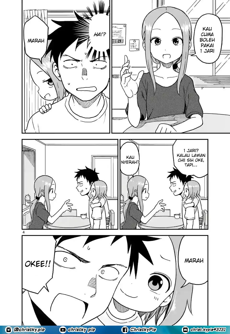 Karakai Jouzu no (Moto) Takagi-san Chapter 98 Gambar 4
