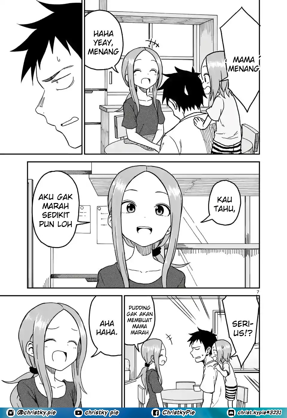 Karakai Jouzu no (Moto) Takagi-san Chapter 98 Gambar 7