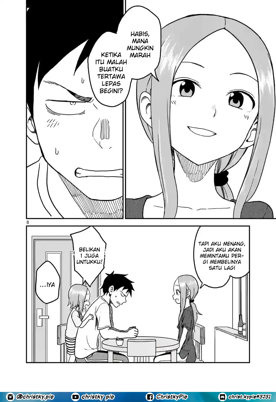 Karakai Jouzu no (Moto) Takagi-san Chapter 98 Gambar 8