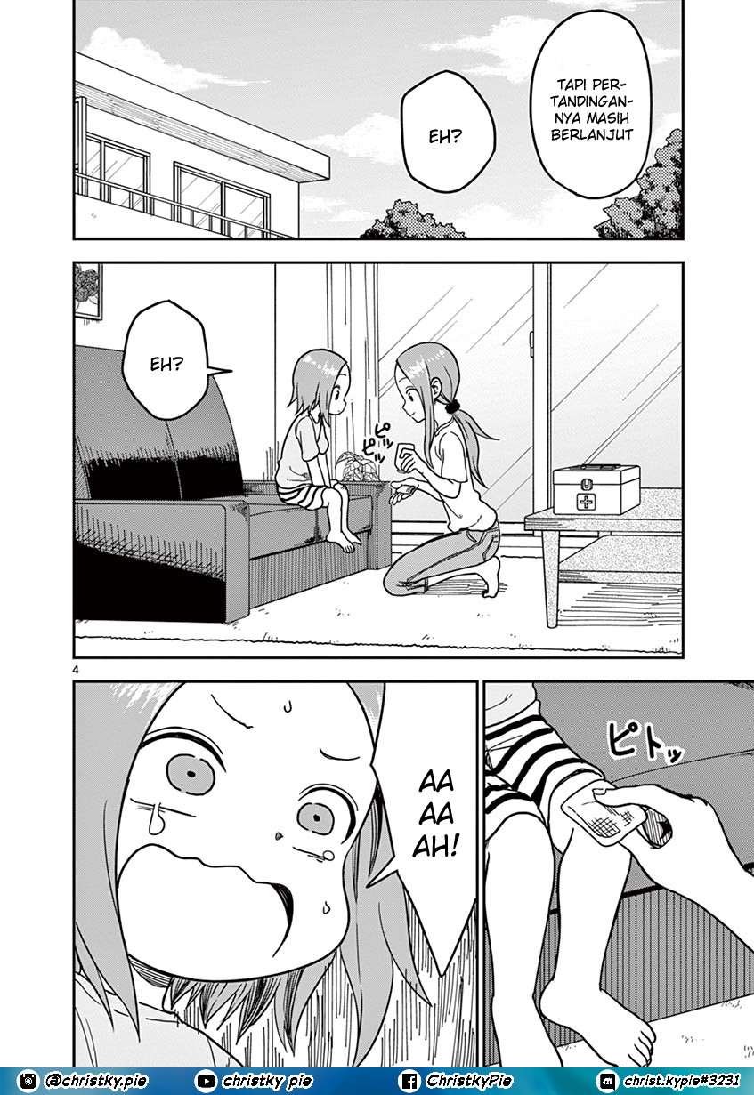 Karakai Jouzu no (Moto) Takagi-san Chapter 97 Gambar 4