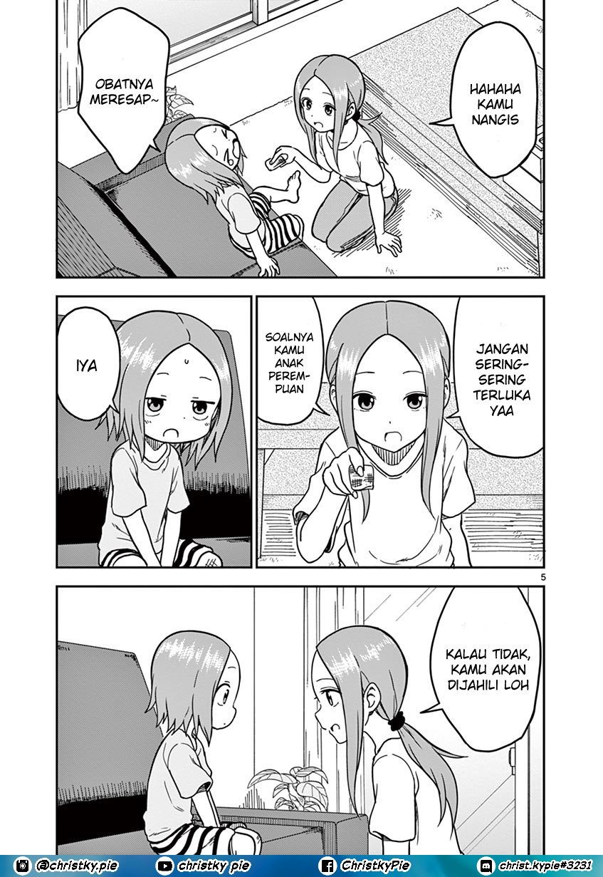 Karakai Jouzu no (Moto) Takagi-san Chapter 97 Gambar 5