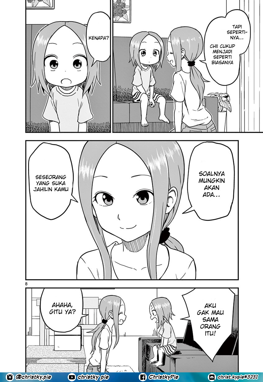 Karakai Jouzu no (Moto) Takagi-san Chapter 97 Gambar 8