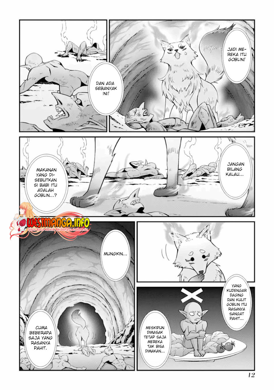 Shikkoku tsukai no saikyo yusha nakama zen’in ni uragira retanode saikyo no mamono Chapter 14. Gambar 12