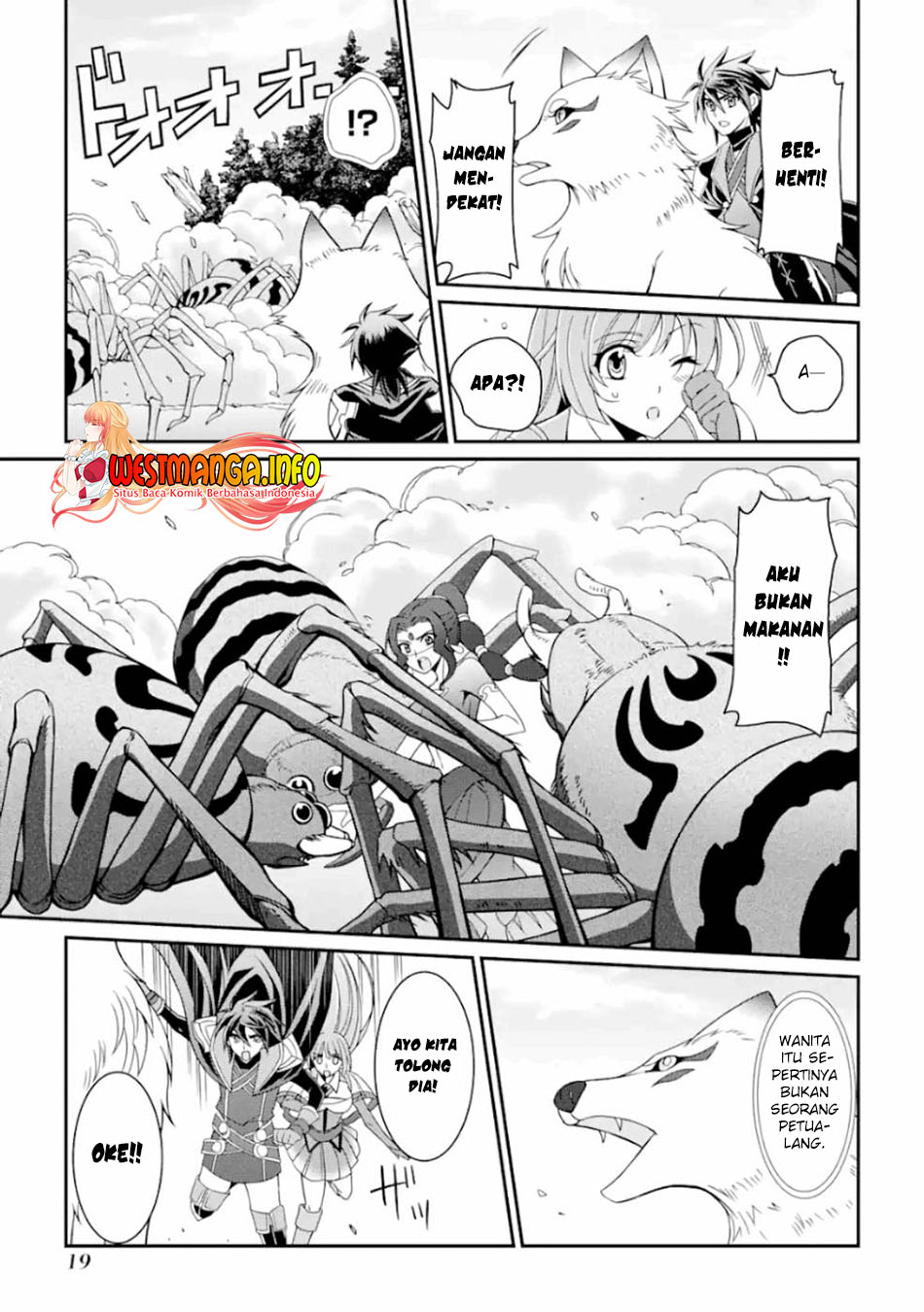 Shikkoku tsukai no saikyo yusha nakama zen’in ni uragira retanode saikyo no mamono Chapter 14. Gambar 20