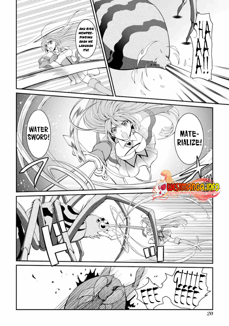 Shikkoku tsukai no saikyo yusha nakama zen’in ni uragira retanode saikyo no mamono Chapter 14. Gambar 21