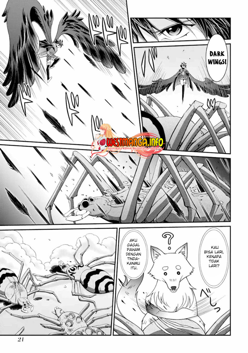 Shikkoku tsukai no saikyo yusha nakama zen’in ni uragira retanode saikyo no mamono Chapter 14. Gambar 22