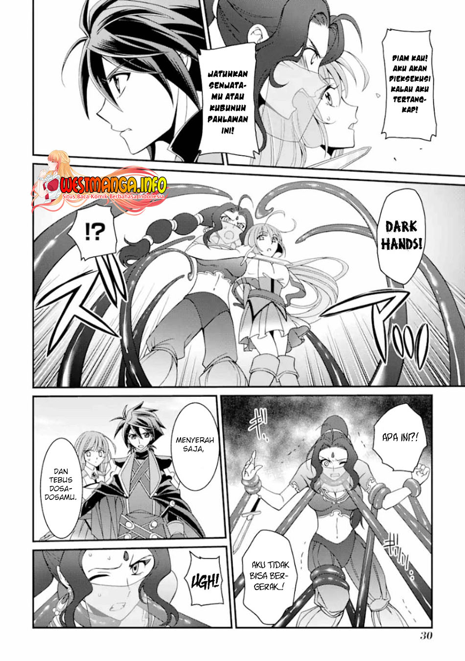Shikkoku tsukai no saikyo yusha nakama zen’in ni uragira retanode saikyo no mamono Chapter 14. Gambar 32