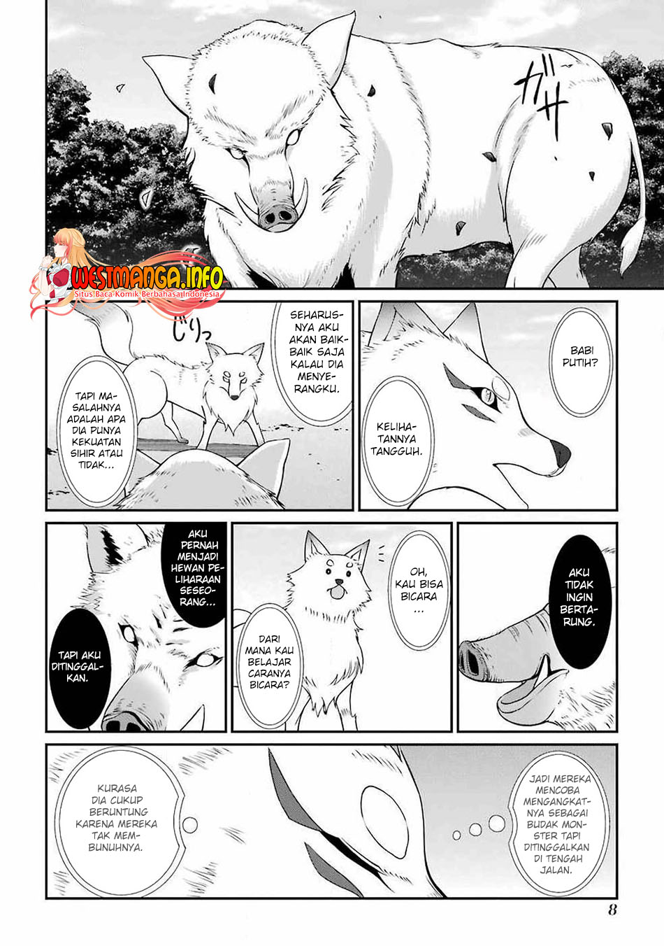 Shikkoku tsukai no saikyo yusha nakama zen’in ni uragira retanode saikyo no mamono Chapter 14. Gambar 8