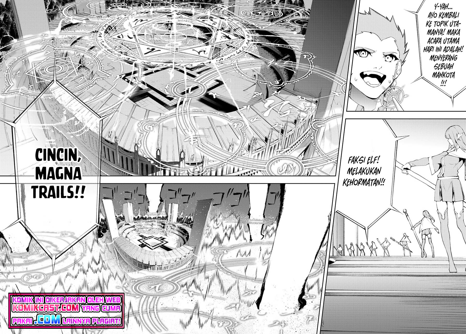 Tsue to Tsurugi no Wistoria Chapter 06 Gambar 19