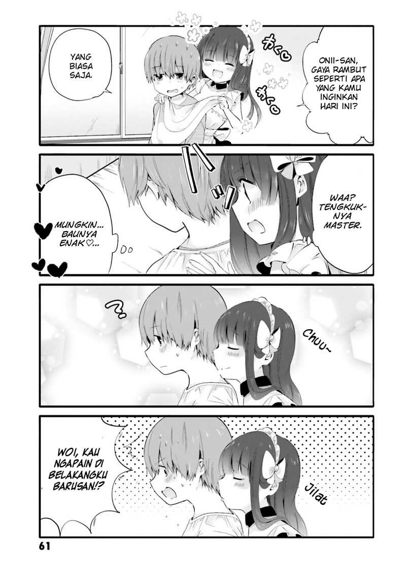 Uchi no Hentai Maid ni Osowareteru Chapter 48 Gambar 4