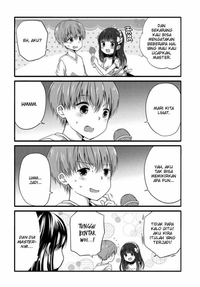 Uchi no Hentai Maid ni Osowareteru Chapter 45.5 Gambar 7