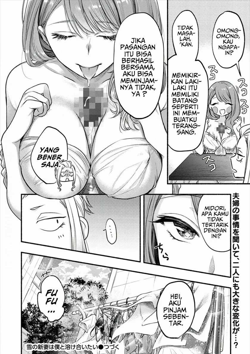 Yuki no Niiduma wa Boku to Tokeaitai Chapter 08 Gambar 26