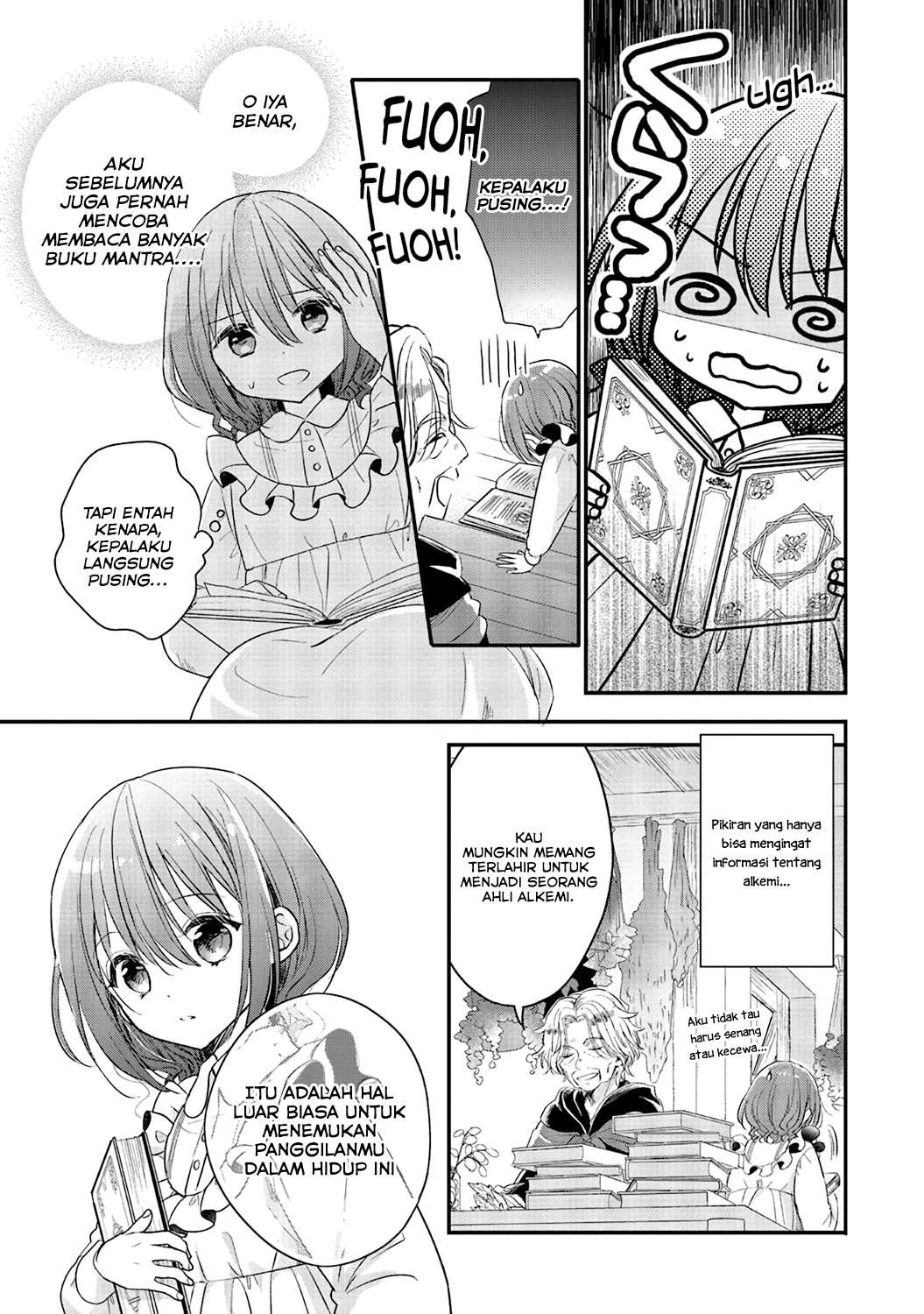 Yuusha-sama no Osananajimi to iu Shokugyou no Make Heroine ni Tensei shita no de, Chougoushi ni Job Change shimasu. Chapter 04 Gambar 16