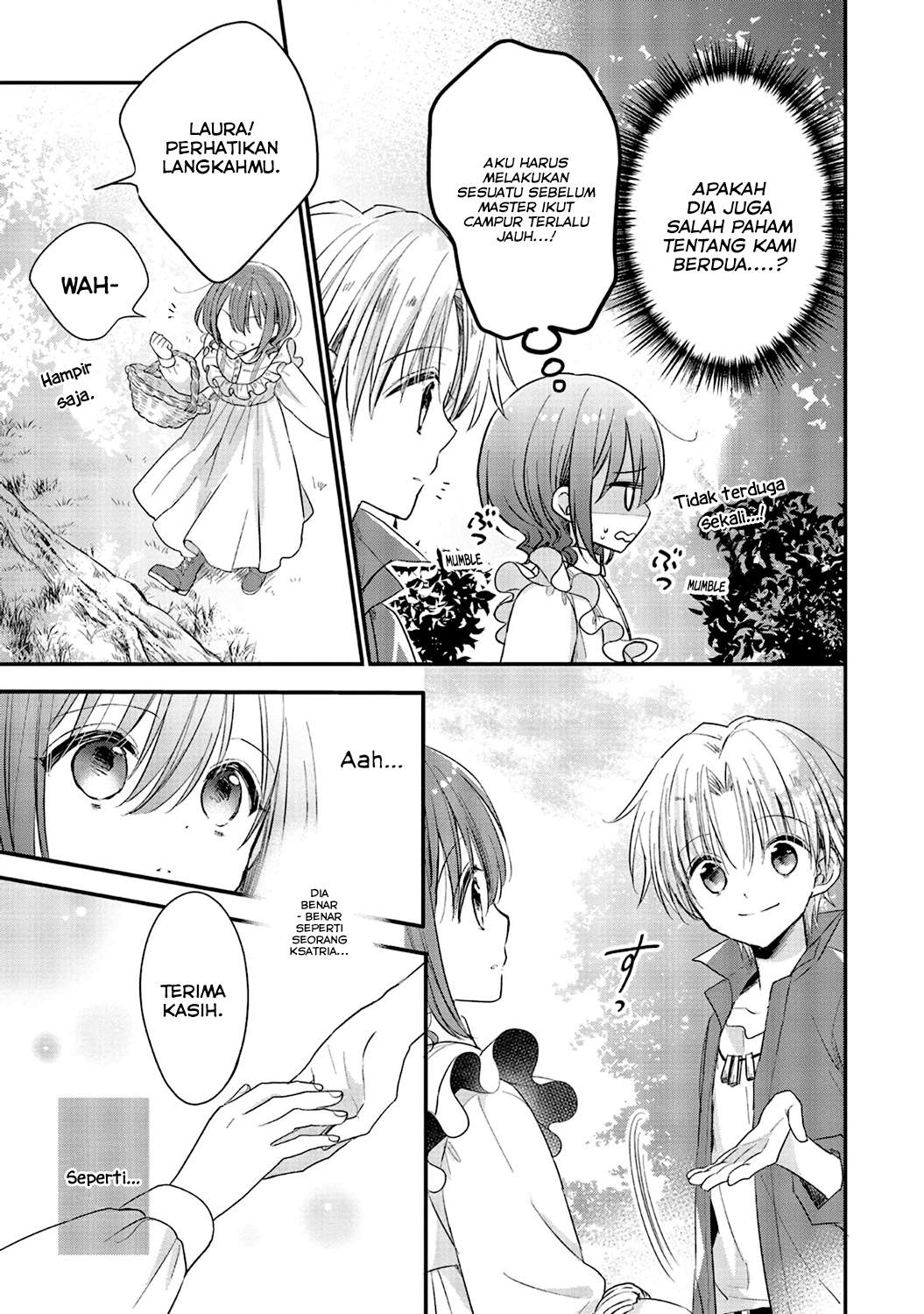 Yuusha-sama no Osananajimi to iu Shokugyou no Make Heroine ni Tensei shita no de, Chougoushi ni Job Change shimasu. Chapter 04 Gambar 20