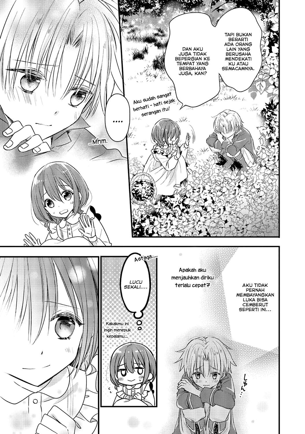 Yuusha-sama no Osananajimi to iu Shokugyou no Make Heroine ni Tensei shita no de, Chougoushi ni Job Change shimasu. Chapter 04 Gambar 24