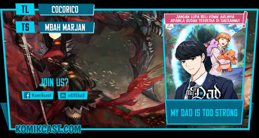 Baca Komik My Dad Is Too Strong Chapter 62 Gambar 1