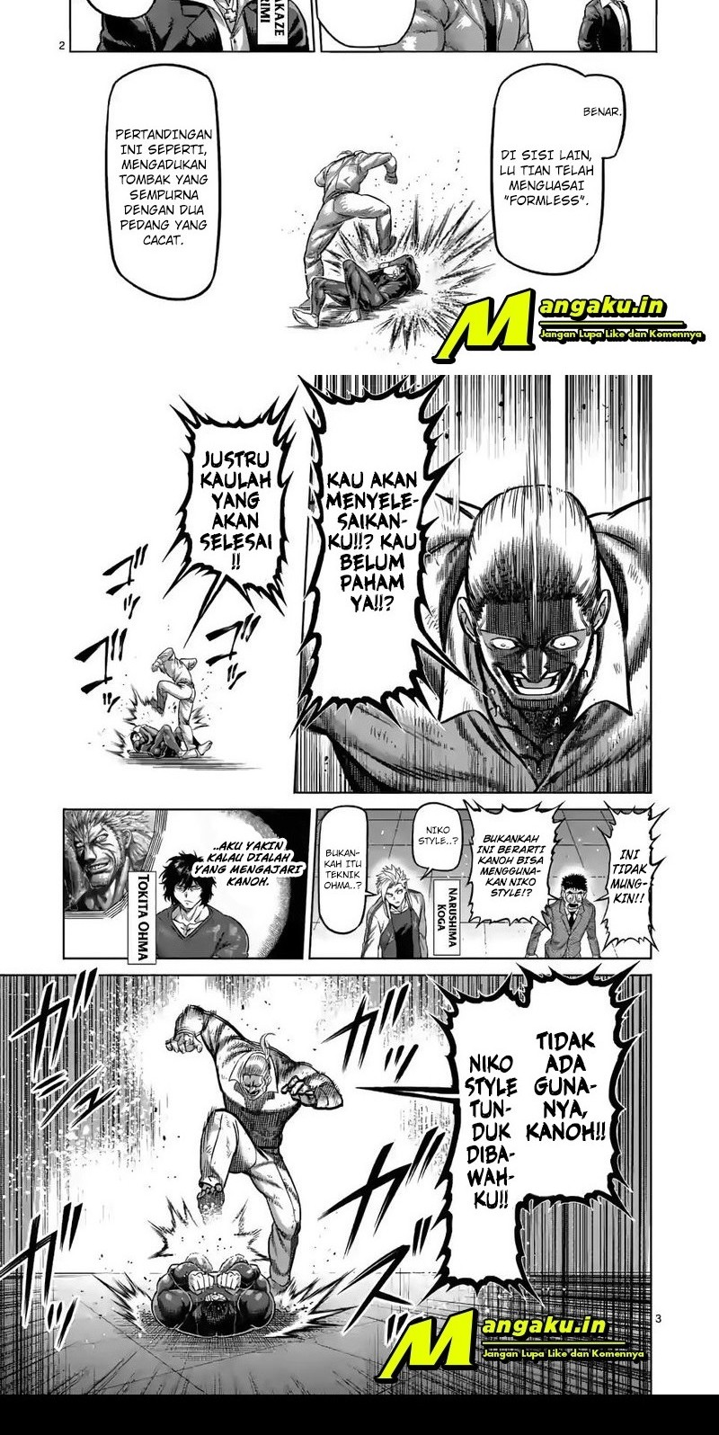 Baca  Kengan Omega Chapter 92 Gambar 2